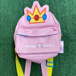 Princess peach Kids book bag